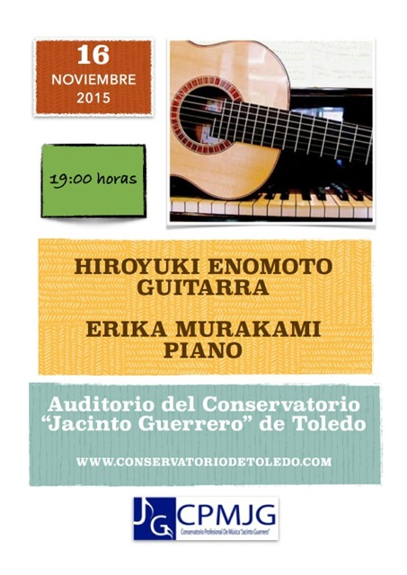 2015-11-16 Concierto Hiroyuki Enomoto-Erika Murakami